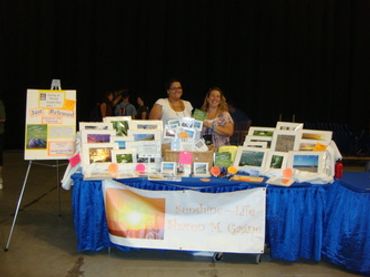 Sunshine~ Life 's booth at the Steubenville East Youth Conference