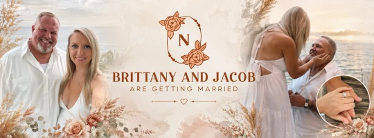 BRITTANY AND JACOB ARE GETTING married