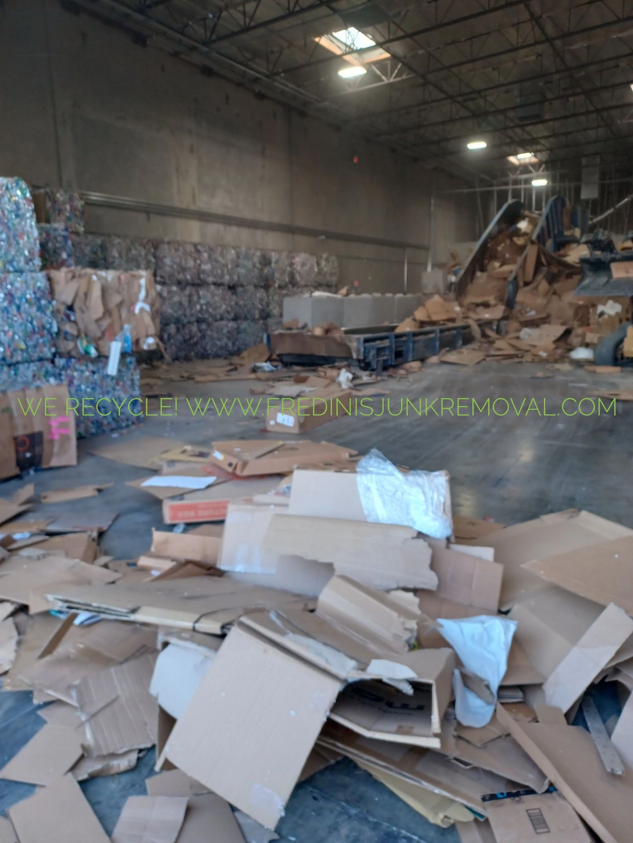 Appliance Pick Up and Removal Fredinis Junk Removal recycling facility