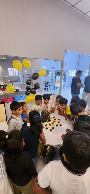 Birthday bash inside a kids play area in Coimbatore, The Play Kingdom.