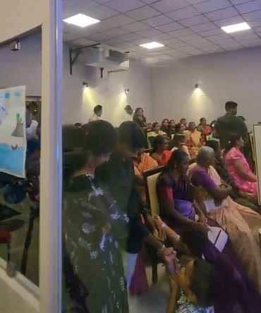 Birthday celebration for a kid inside a kids play area in Coimbatore, The Play Kingdom.