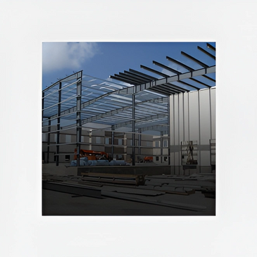 Large industrial warehouse interior view.