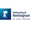University of Nottingham logo with campus locations.