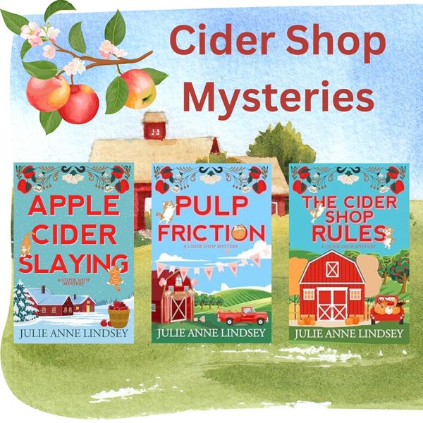 Cider Shop cozy mystery books by Julie Anne Lindsey