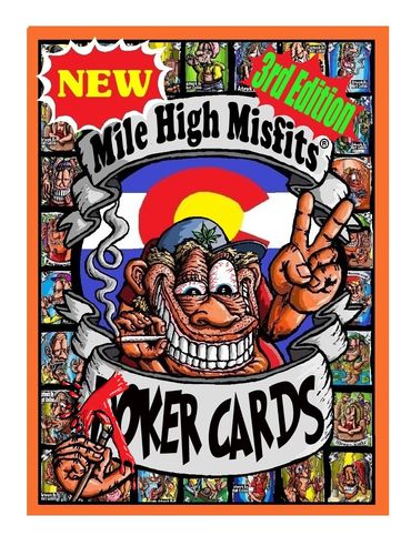 Mile High Misfits Toker Cards have 3 games to help you toke or drink for the HIGH HAPPY holidays 