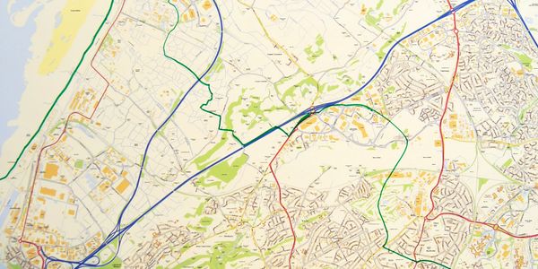 Anthony Edmonds Charity map