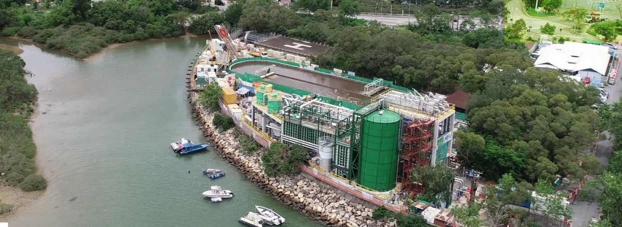 Greenstone project Upgrading sewage treatment facilities to serve community