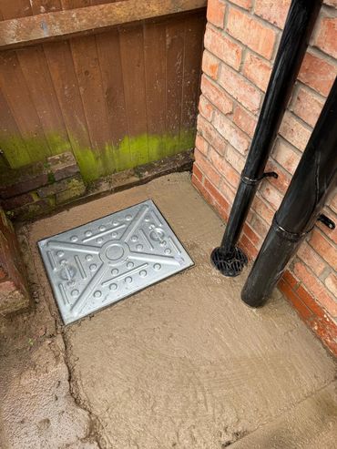 fixed drain to stop rat ingress