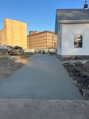Concrete Driveway, Residential Concrete Driveway, Commercial Concrete Driveway.