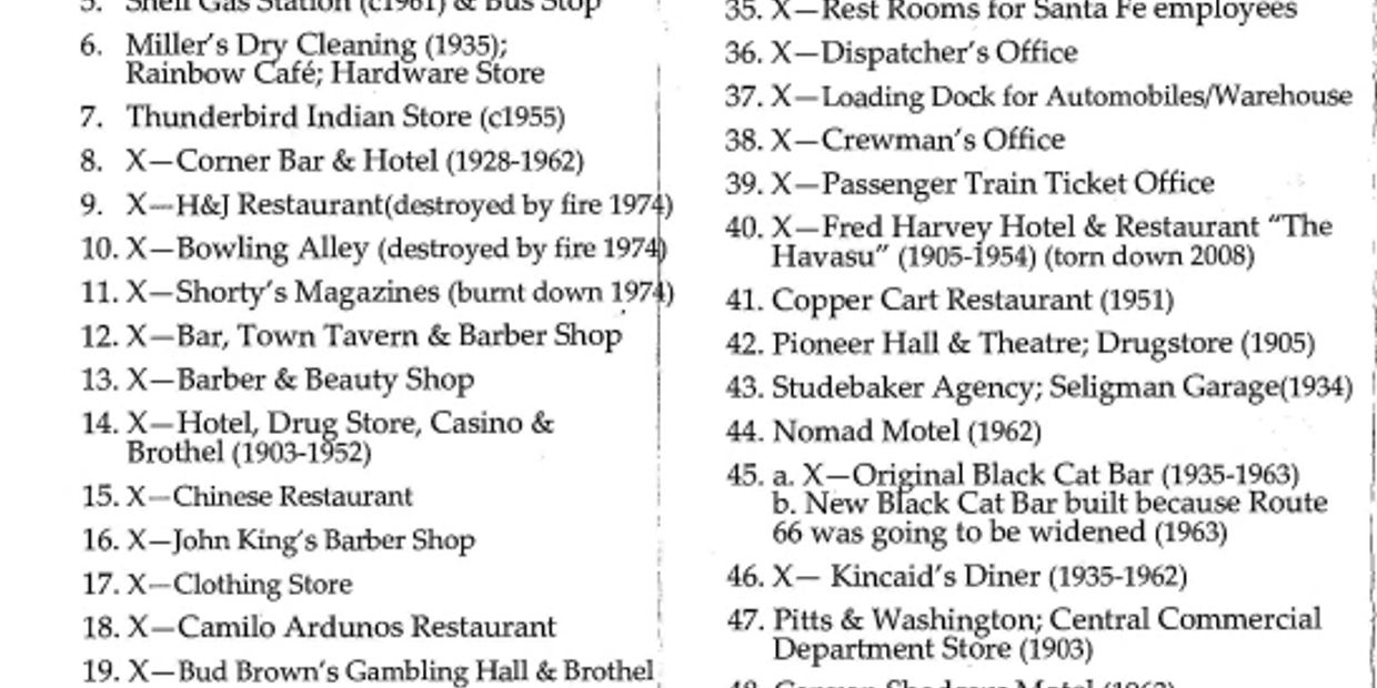 Walking tour of Route 66 in Seligman, Arizona