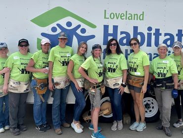 Tiffany volunteers for Habitat for Humanity's Women Build