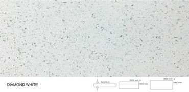 Sparkle White Slab Regular and Super Jumbo with 78*138 Inches or 2000*3500 mm size.