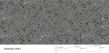 Sparkle Gray Slab Regular and Super Jumbo with 78*138 Inches or 2000*3500 mm size.