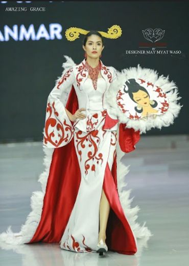 WORLD FASHION EXHIBITION MAY MYAT WASO COUTURE MYANMAR