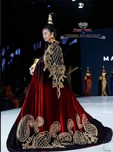 WORLD FASHION EXHIBITION MAY MYAT WASO COUTURE MYANMAR