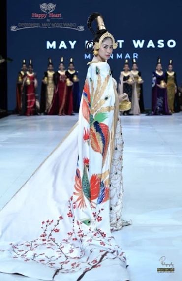 WORLD FASHION EXHIBITION MAY MYAT WASO COUTURE MYANMAR