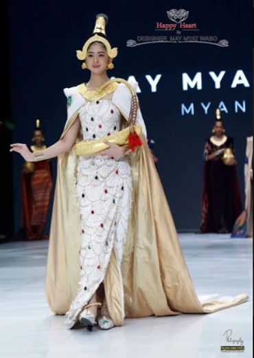WORLD FASHION EXHIBITION MAY MYAT WASO COUTURE MYANMAR