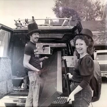 Ken and Deanna Hancock, founders of Hancock Chimney Service