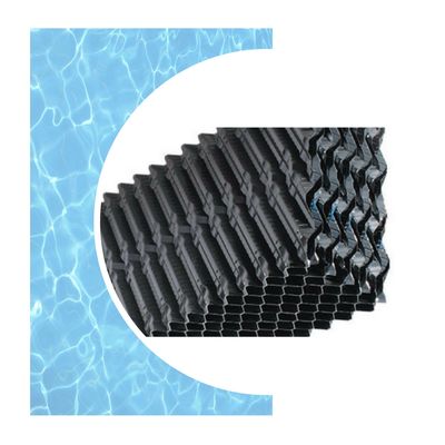 Medio filtrante de flujo cruzado