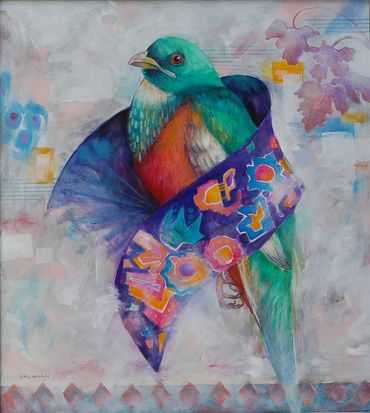 contemporary abstract bird, bird painting,
modern bird painting