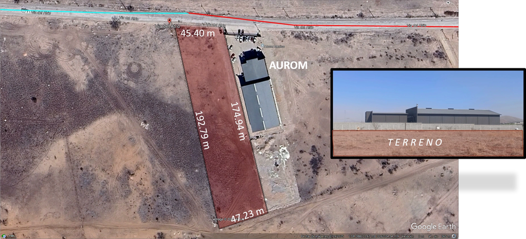 TERRENO EN RELIZ   8,299 M2