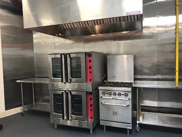 Convection ovens for rental kitchen space