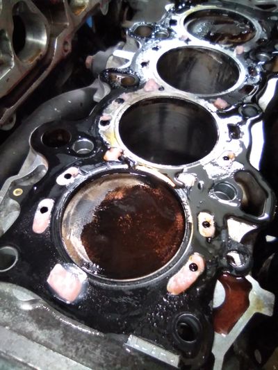 Head Gasket Replacement in Progress