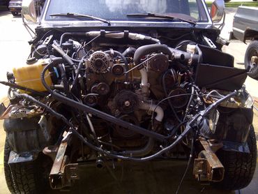 Truck engine repair