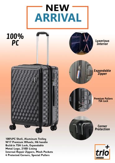 Luggage, suitcase, suitcases, bags, bag, trolley case, travel, new arrival