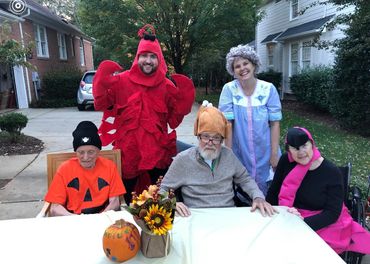 Halloween Party Senior Home in Charlotte, NC | The Post at Providence 