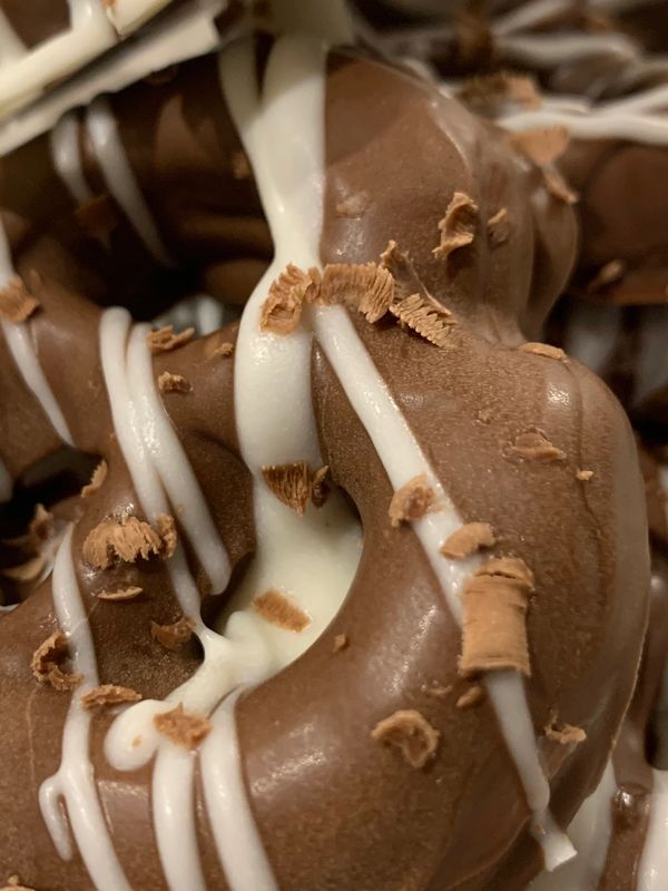 Chocolate covered pretzels 🥨 are a delicious addition to any order.