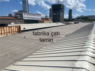 fabrika çatı tamiri