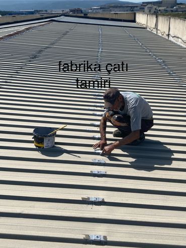 fabrika çatı tamiri