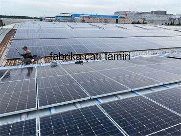 fabrika solar çatı tamiri