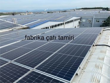 fabrika solar çatı tamiri