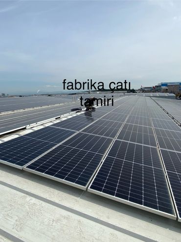 fabrika solar çatı tamiri