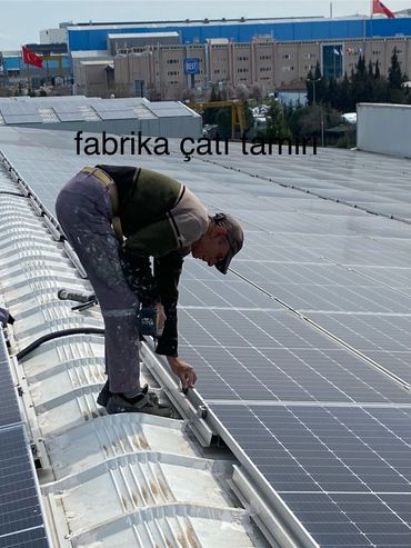 fabrika solar çatı tamiri