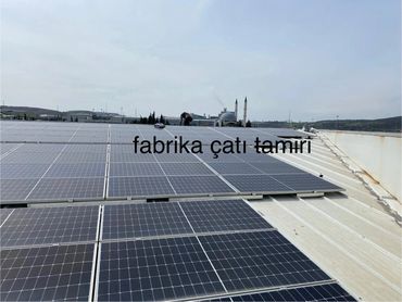 fabrika solar çatı tamiri