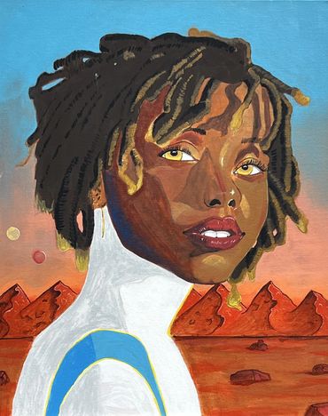 "Are we?"
16x20in