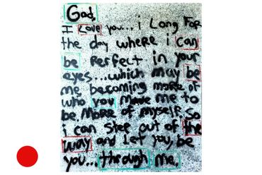 A painting by Genesis, Acrylic mixed with Latex and spray paint, dusted in Jack Moore diamonds.