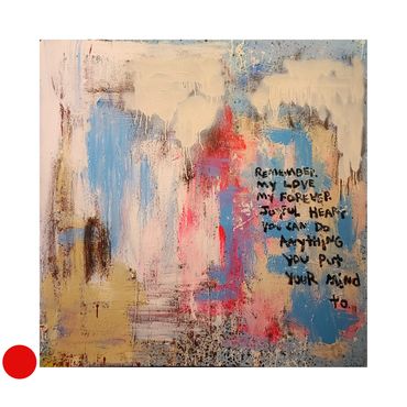 A commissioned painting by Genesis the Greykid. He wrote a poem on this piece as well.