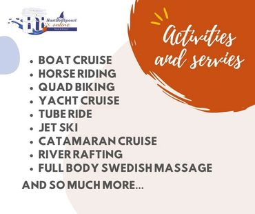 Activities around Hartbeespoort Dam