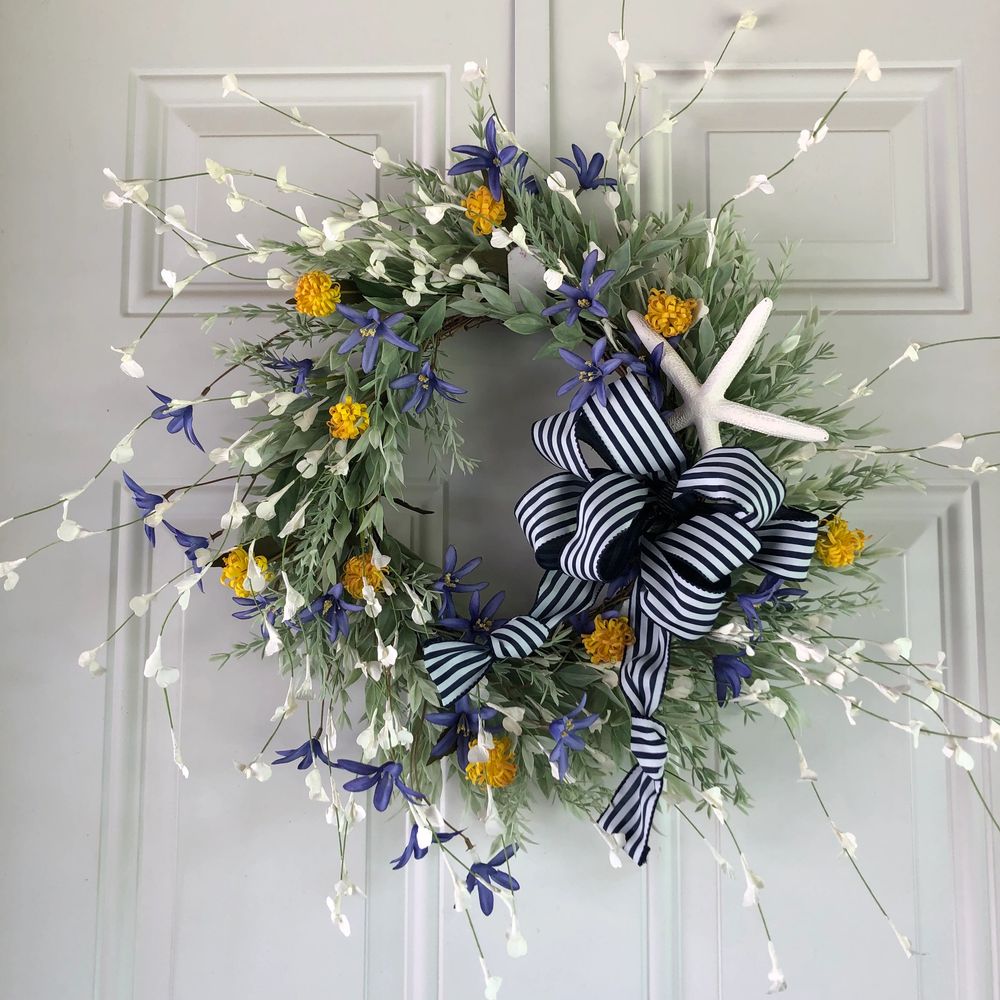 beachy wreath
beach wreath
wedding wreath
starfish wreath
shell wreath
annie gray wreath
