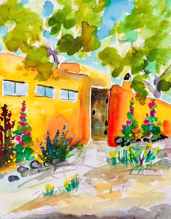 Springtime in New Mexico
Limited Edition fine art print, 
Available at Detours La Fonda Hotel
origin