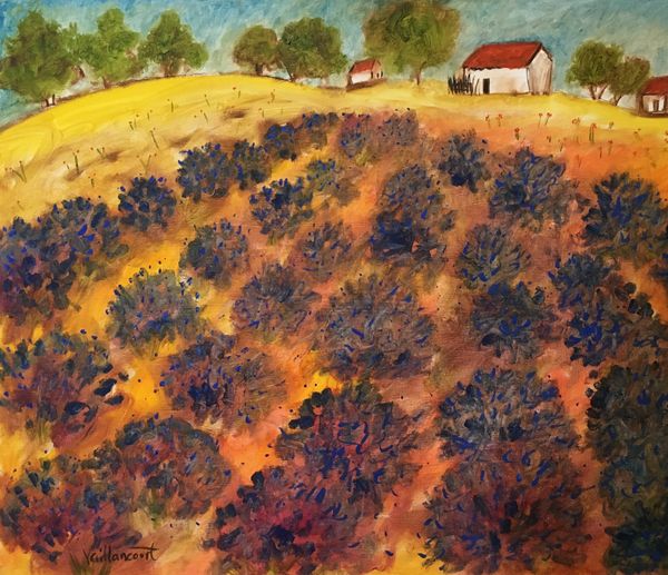 Lavender in Provence
30x24 x1.5
Oil on Canvas
$1200