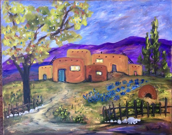 Twilight at the Rancho
Limited Edition Fine Art Print
Available at Detours La Fonda Hotel
Original i