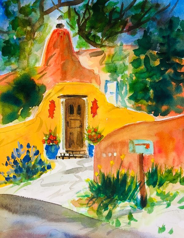 Springtome in Santa Fe
Fine Art Print Available at Detours La Fonda Hotel
Original is SOLD