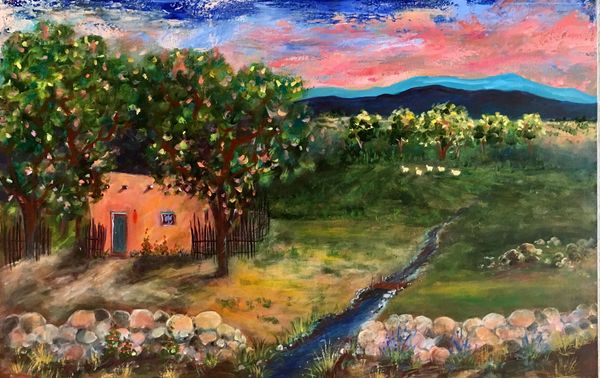 New Mexico Sheep Farm
Oil Painting
SOLD