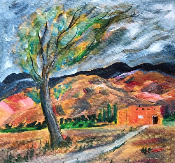 Windy Day in Santa Fe
12x12 x1.5 Acrylic painting
$650
SOLD