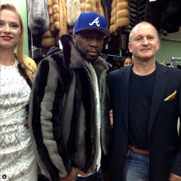On the picture you can see Gerd Mattheiss and 50 Cent (Curtis) in New York City